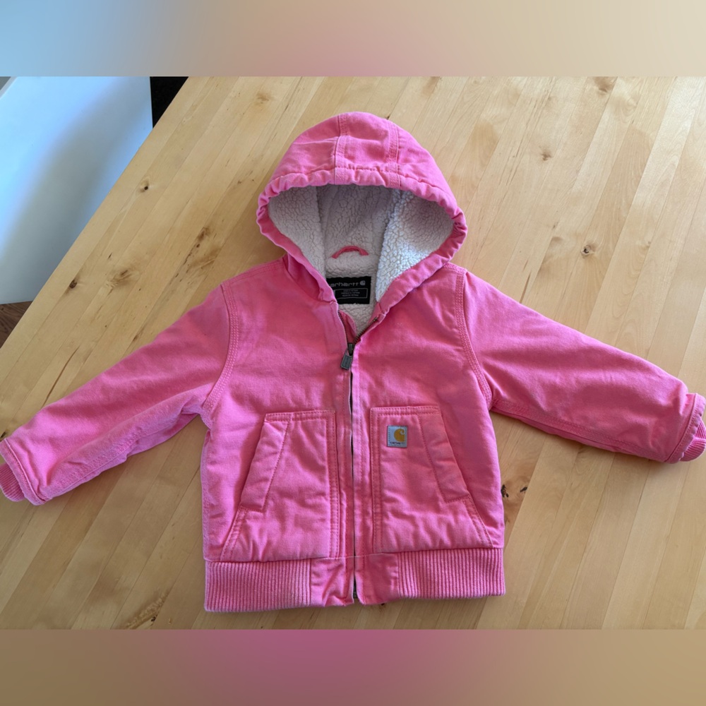Carhartt Pink Kids insulated Jacket